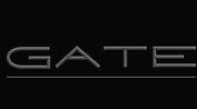 Gate real estate marketing logo image