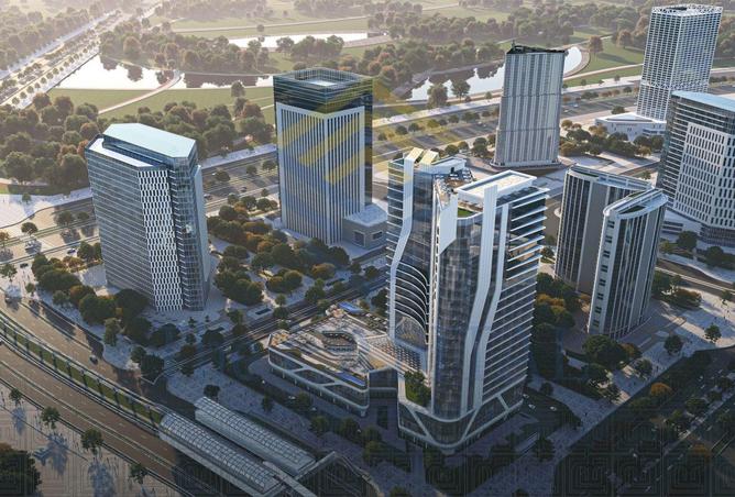 Office Space - Studio - 1 Bathroom for sale in Podia Tower - New Capital Compounds - New Capital City - Cairo