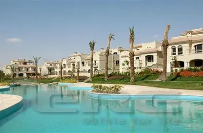 Twin House - 7 Bedrooms - 7 Bathrooms for sale in Al Patio 1 - North Investors Area - New Cairo City - Cairo