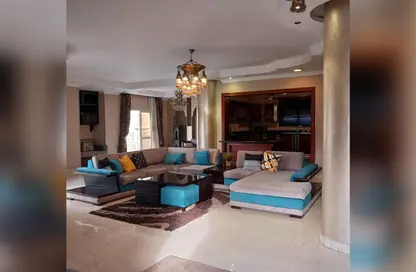 Apartment - 4 Bedrooms - 3 Bathrooms for rent in South Teseen St. - The 5th Settlement - New Cairo City - Cairo