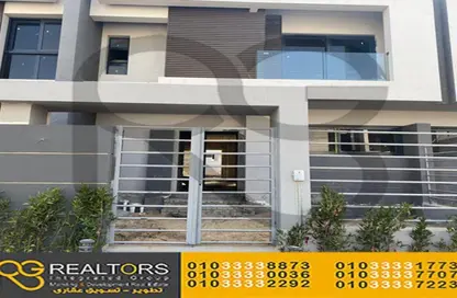 Townhouse - 4 Bedrooms - 4 Bathrooms for sale in Patio Al Zahraa - Sheikh Zayed Compounds - Sheikh Zayed City - Giza