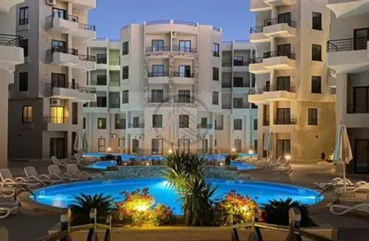 Apartment - Studio - 1 Bathroom for sale in Aqua Palms Resort - Hurghada Resorts - Hurghada - Red Sea