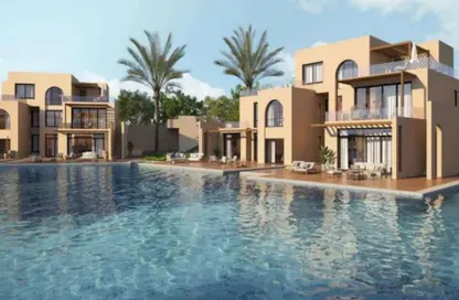 Chalet - 2 Bedrooms - 2 Bathrooms for sale in Makadi Orascom Resort - Makadi - Hurghada - Red Sea