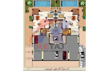 Duplex - 3 Bedrooms - 3 Bathrooms for sale in El Banafseg Apartment Buildings - El Banafseg - New Cairo City - Cairo