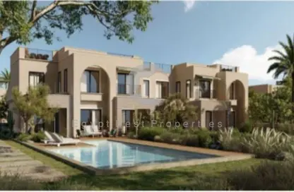 Villa - 4 Bedrooms - 5 Bathrooms for sale in Makadi Beach - Makadi - Hurghada - Red Sea