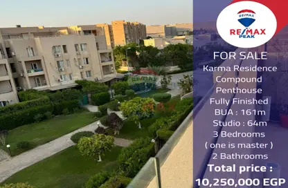 Penthouse - 3 Bedrooms - 3 Bathrooms for sale in Karma Residence - 16th District - Sheikh Zayed City - Giza