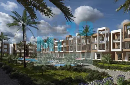 Chalet - 2 Bedrooms - 1 Bathroom for sale in Lasirena Resort - Al Ain Al Sokhna - Suez