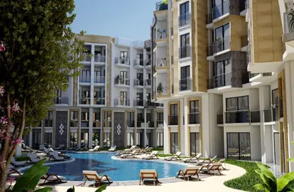 Apartment - 1 Bedroom - 1 Bathroom for sale in Aqua Palms Resort - Hurghada Resorts - Hurghada - Red Sea