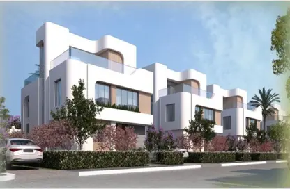 Townhouse - 3 Bedrooms - 4 Bathrooms for sale in Beverly Hills Road - 17th District - Sheikh Zayed City - Giza