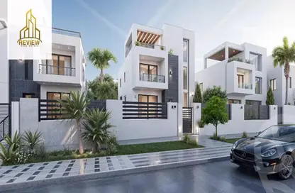 Villa - 6 Bedrooms - 6 Bathrooms for sale in Waslet Dahshur Road - Sheikh Zayed City - Giza