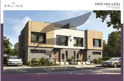 Twin House - 3 Bedrooms - 3 Bathrooms for sale in Swan Lake Residence - 5th Settlement Compounds - The 5th Settlement - New Cairo City - Cairo