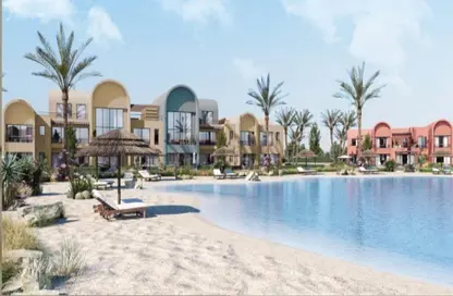 Chalet - 2 Bedrooms - 2 Bathrooms for sale in Kamaran - Al Gouna - Hurghada - Red Sea