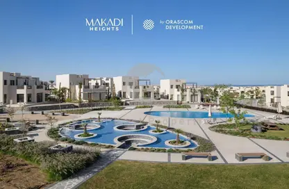 Duplex - 3 Bedrooms - 3 Bathrooms for sale in Makadi Beach - Makadi - Hurghada - Red Sea