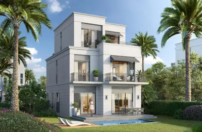 Villa - 4 Bedrooms - 4 Bathrooms for sale in Belle Vie - New Zayed City - Sheikh Zayed City - Giza