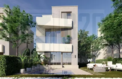 Townhouse - 4 Bedrooms - 4 Bathrooms for sale in West Golf - El Katameya Compounds - El Katameya - New Cairo City - Cairo