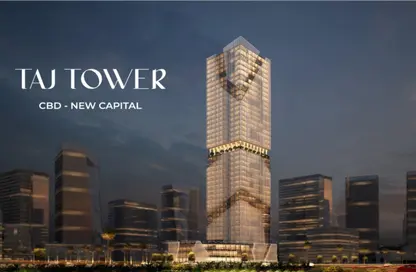 Office Space - Studio for sale in Taj Tower - Central Business District - New Capital City - Cairo