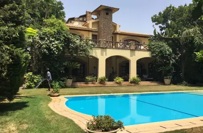 Villa - 5 Bedrooms - 6 Bathrooms for rent in Katameya Heights - El Katameya Compounds - El Katameya - New Cairo City - Cairo