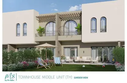 Twin House - 4 Bedrooms - 4 Bathrooms for sale in Marina 8 - Marina - Al Alamein - North Coast