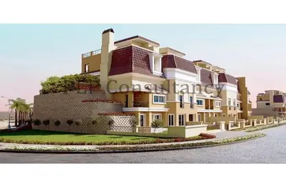 Townhouse - 4 Bedrooms - 5 Bathrooms for sale in Sarai - Mostakbal City Compounds - Mostakbal City - Future City - Cairo