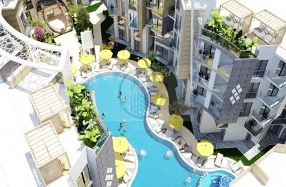 Apartment - 2 Bedrooms - 1 Bathroom for sale in Aqua Palms Resort - Hurghada Resorts - Hurghada - Red Sea