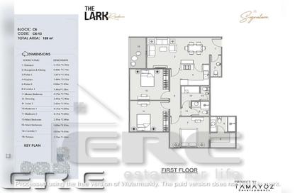 Apartment - 4 Bedrooms - 4 Bathrooms for sale in The Lark Residence - 5th Settlement Compounds - The 5th Settlement - New Cairo City - Cairo