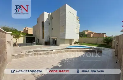 Villa - 5 Bedrooms - 7 Bathrooms for sale in El Rehab Extension - Al Rehab - New Cairo City - Cairo