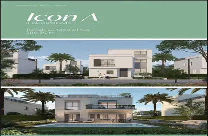 Villa - 3 Bedrooms - 2 Bathrooms for sale in Belle Vie - New Zayed City - Sheikh Zayed City - Giza