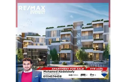 Apartment - 2 Bedrooms - 2 Bathrooms for sale in Vye Sodic - New Zayed City - Sheikh Zayed City - Giza