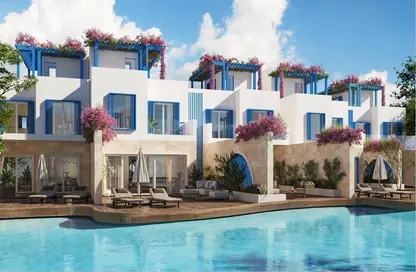 Townhouse - 3 Bedrooms - 3 Bathrooms for sale in Naia bay - Ras Al Hekma - North Coast