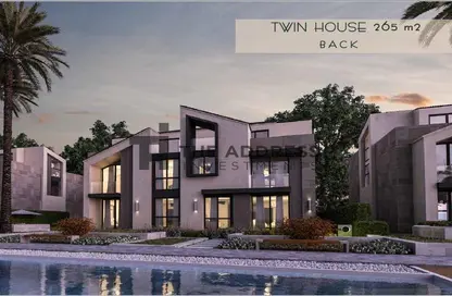 Twin House - 4 Bedrooms - 3 Bathrooms for sale in At East - Mostakbal City Compounds - Mostakbal City - Future City - Cairo