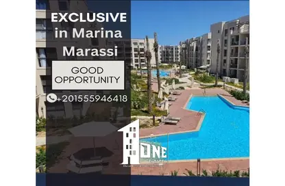 Chalet - 2 Bedrooms - 2 Bathrooms for sale in Marassi - Sidi Abdel Rahman - North Coast