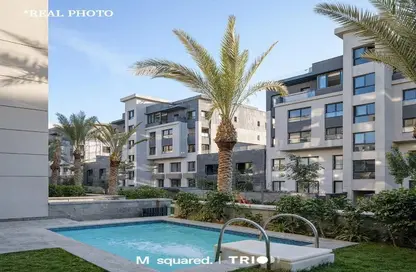 Apartment - 2 Bedrooms - 2 Bathrooms for sale in Trio Gardens - 5th Settlement Compounds - The 5th Settlement - New Cairo City - Cairo