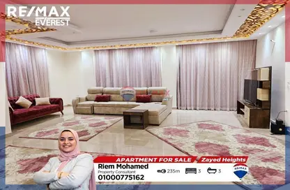 Apartment - 3 Bedrooms - 3 Bathrooms for sale in Beit Al Watan - Sheikh Zayed Compounds - Sheikh Zayed City - Giza