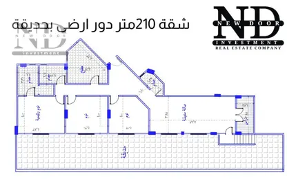 شقة - 3 غرف نوم - 3 حمامات للبيع في حي النادي - مدينة الشروق - القاهرة