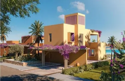 Townhouse - 4 Bedrooms - 5 Bathrooms for sale in Mangroovy Residence - Al Gouna - Hurghada - Red Sea