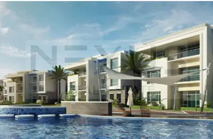 Chalet - 3 Bedrooms - 3 Bathrooms for sale in Bungalows North Coast - Bungalows - Markaz Al Hamam - North Coast