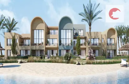 Chalet - 2 Bedrooms - 2 Bathrooms for sale in Shedwan Resort - Al Gouna - Hurghada - Red Sea