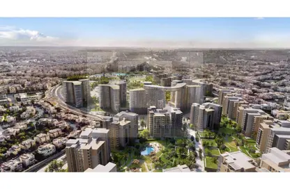 Apartment - 2 Bedrooms - 2 Bathrooms for sale in Village Views - Zed Towers - Sheikh Zayed Compounds - Sheikh Zayed City - Giza