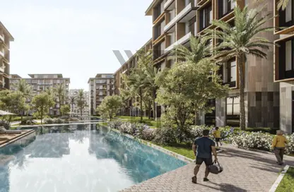 Apartment - 1 Bedroom - 2 Bathrooms for sale in Jadie Residence - The 3rd Settlement - New Cairo City - Cairo