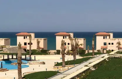 Chalet - 2 Bedrooms - 2 Bathrooms for sale in La Vista Gardens - La Vista - Al Ain Al Sokhna - Suez