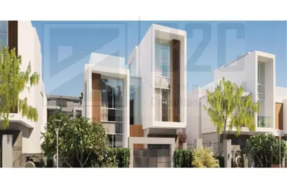 Apartment - 4 Bedrooms - 3 Bathrooms for sale in Waslet Dahshur Road - Green Belt - 6 October City - Giza