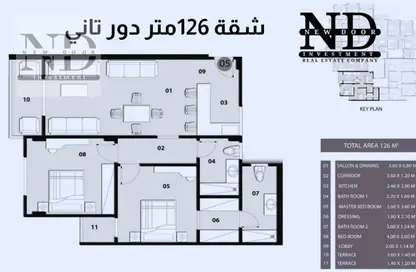 Apartment - 2 Bedrooms - 2 Bathrooms for sale in Serenity - 5th District - Obour City - Qalyubia