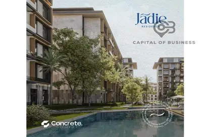 Apartment - 2 Bedrooms - 2 Bathrooms for sale in Jadie Residence - The 3rd Settlement - New Cairo City - Cairo