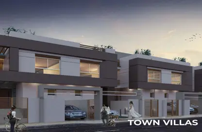 Townhouse - 3 Bedrooms - 4 Bathrooms for sale in Bleu Vert - New Capital Compounds - New Capital City - Cairo