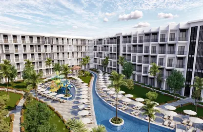 Apartment - 1 Bedroom - 1 Bathroom for sale in Marine Sports Club - Hurghada Resorts - Hurghada - Red Sea