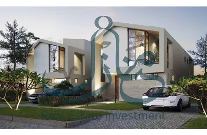 Twin House - 3 Bedrooms - 3 Bathrooms for sale in Vye Sodic - New Zayed City - Sheikh Zayed City - Giza