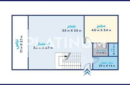 منزل مزدوج - 3 غرف نوم - 4 حمامات للبيع في بالم هيلز - كمبوندات الاسكندرية - الاسكندرية