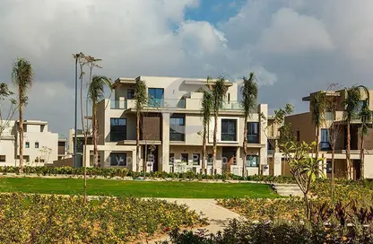 Townhouse - 4 Bedrooms - 2 Bathrooms for sale in Solana - New Zayed City - Sheikh Zayed City - Giza