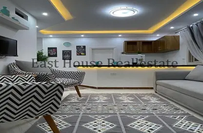 Apartment - 1 Bedroom - 1 Bathroom for rent in Ganoob El Acadimia - New Cairo City - Cairo