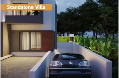 Villa - 6 Bedrooms - 4 Bathrooms for sale in Hood 24 Side St. - Green Belt - 6 October City - Giza